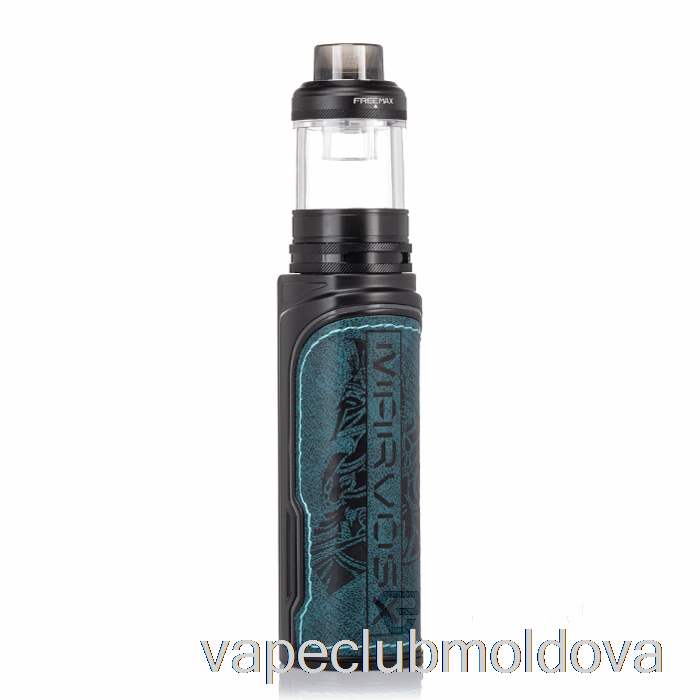 Kit De Pornire Vape Mod Freemax Marvos X 100w Albastru Deschis